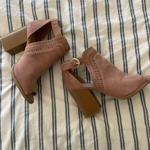 Suede Heels